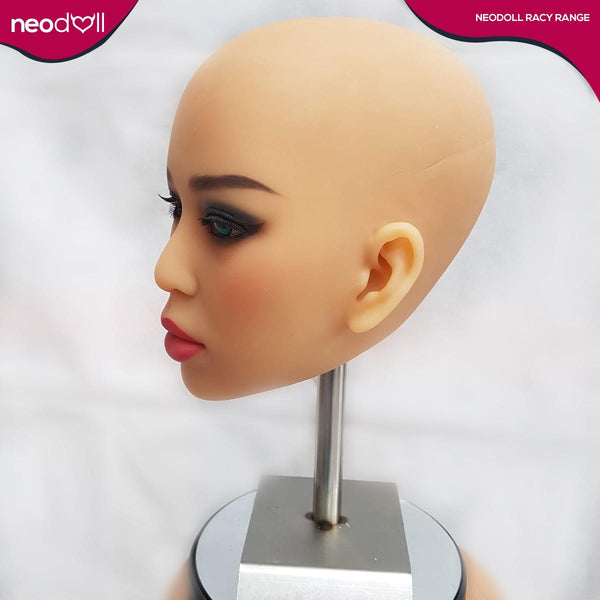 Neodoll Racy Akisha Head - Sex Doll Head - M16 Compatible – Tan