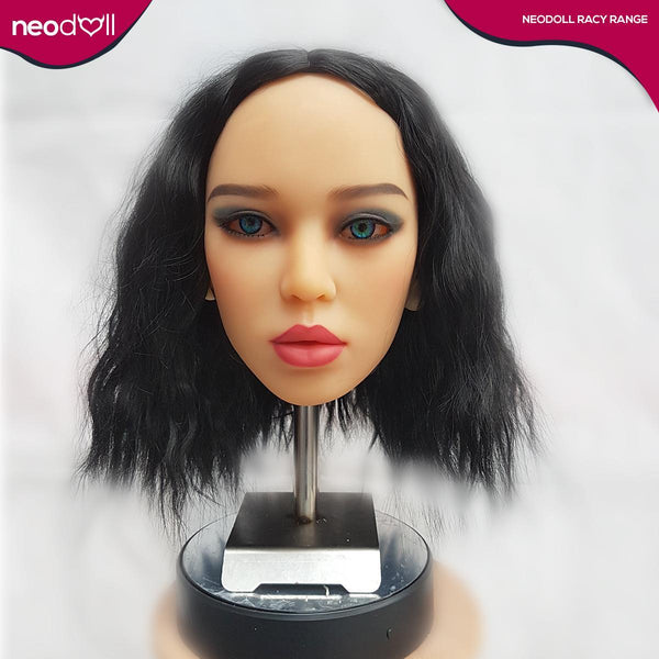 Neodoll Racy Akisha Head - Sex Doll Head - M16 Compatible – Tan