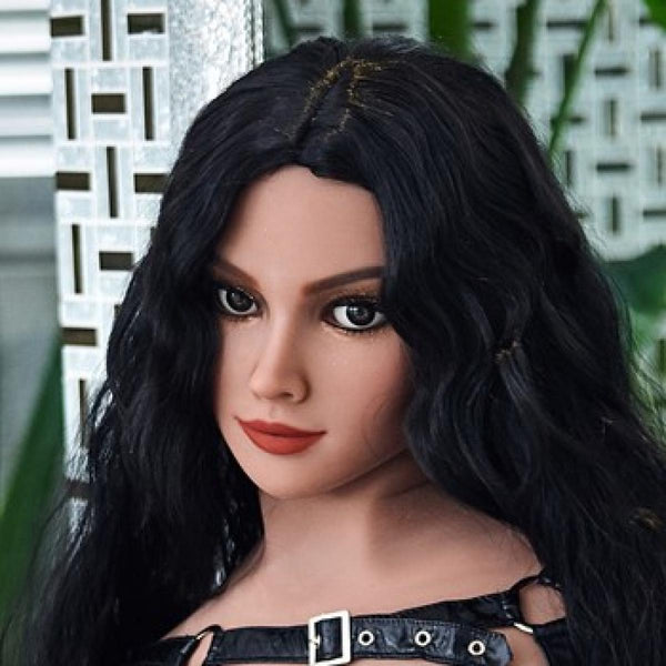Neodoll Racy Hellen - Sex Doll Head - M16 Compatible - Brown