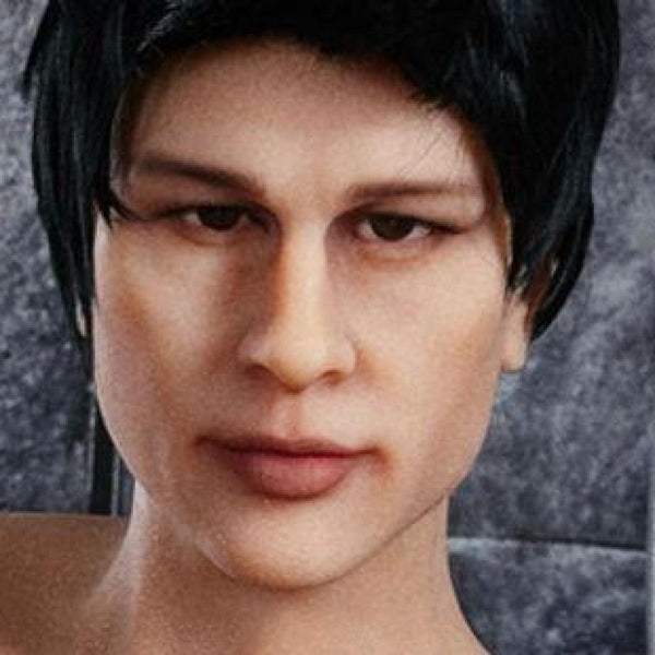 Neodoll Racy Charles - Realistic Sex Doll Head - M16 Compatible - Tan