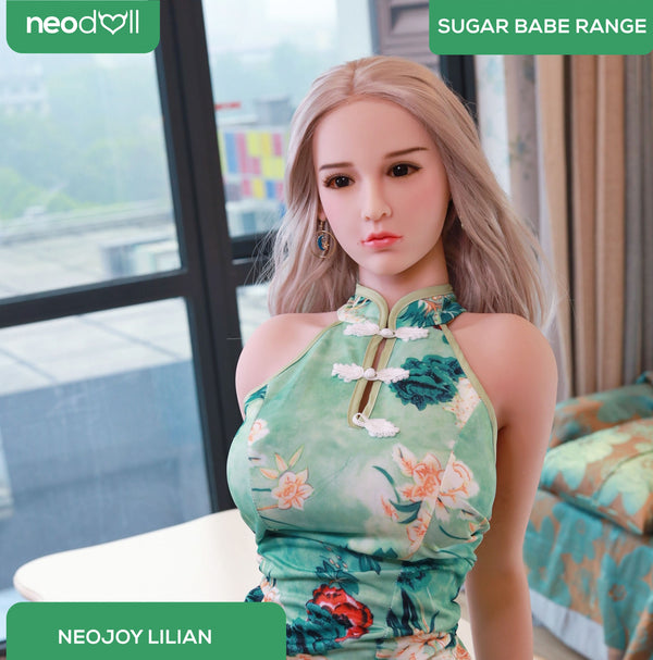 Neodoll Sugar Babe - Lilian - Realistic Sex Doll - Gel Breast - Uterus - 157cm - Wheat