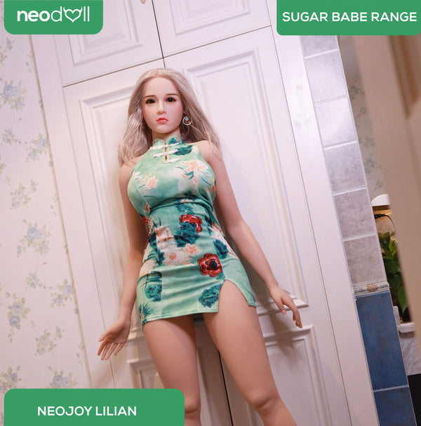 Neodoll Sugar Babe - Lilian - Realistic Sex Doll - Gel Breast - Uterus - 157cm - Wheat