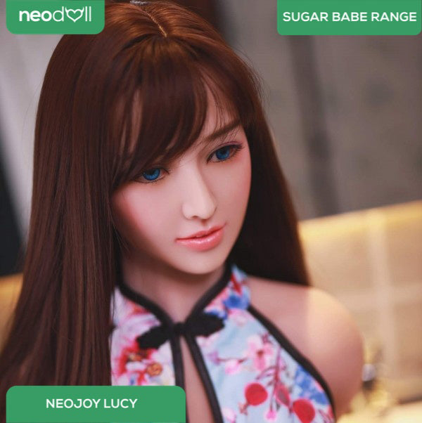 Neodoll Sugar Babe - Lucy - Realistic Sex Doll - Gel Breast - Uterus - 157cm - Silicone White