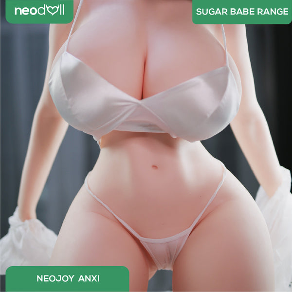Neodoll Sugar Babe - Anxi - Realistic Sex Doll - Gel Breast - Uterus - 159cm - White