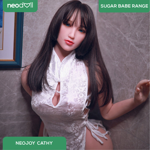 Neodoll Sugar Babe - Cathy - Realistic Sex Doll - Gel Breast - Uterus - 165cm - Natural