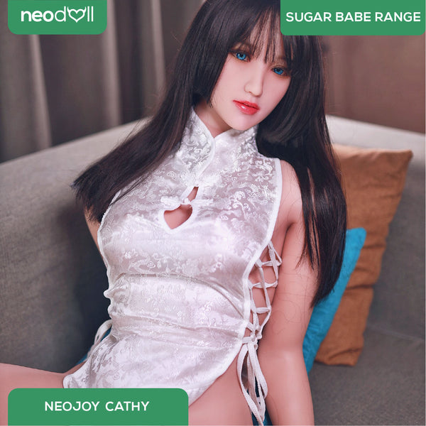 Neodoll Sugar Babe - Cathy - Realistic Sex Doll - Gel Breast - Uterus - 165cm - Natural