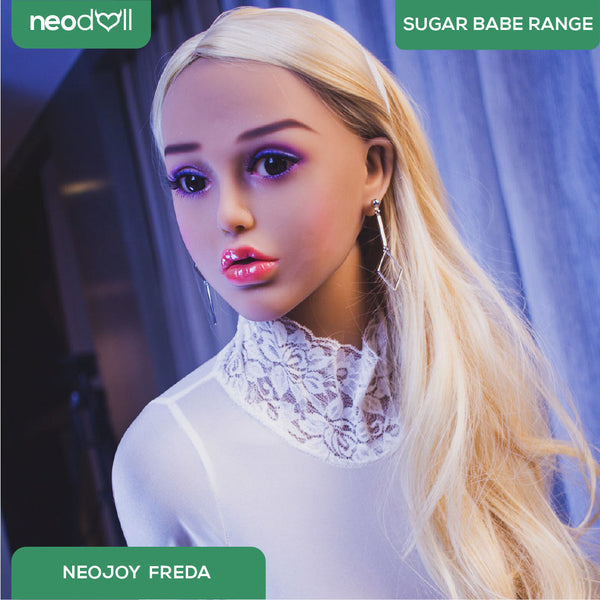 Neodoll Sugar babe - Freda - Realistic Sex Doll - Gel Breast - Uterus - 148cm - Tan