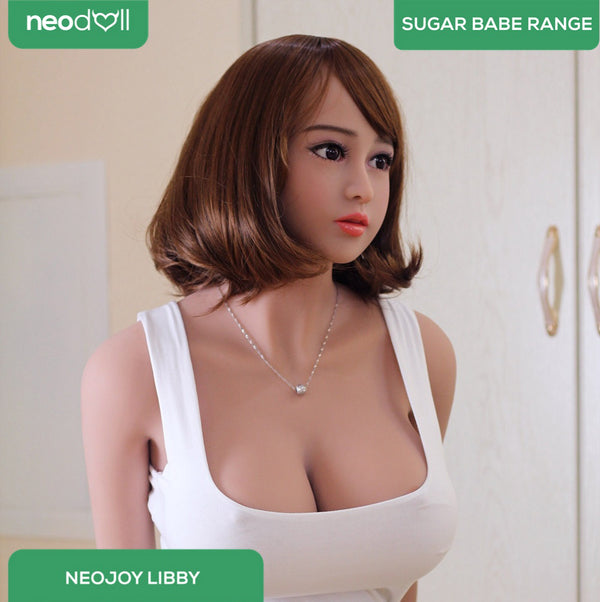 Neodoll Sugar Babe - Libby - Realistic Sex Doll - Gel Breast - Uterus - 158cm - Tan