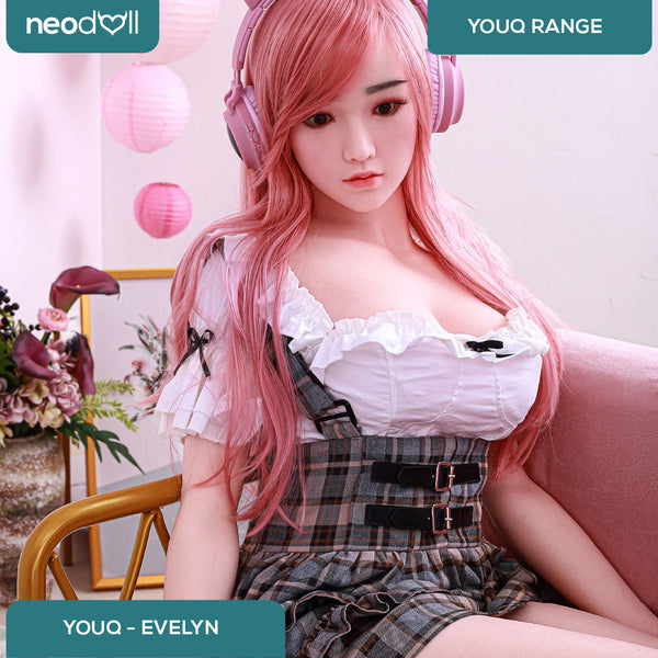 Youqdoll - Evelyn - Realistic Full Silicone Sex doll - 163cm - Natural