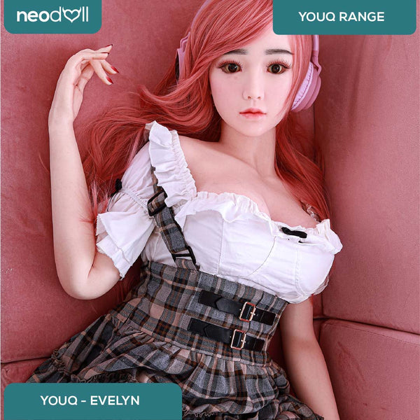 Youqdoll - Evelyn - Realistic Full Silicone Sex doll - 163cm - Natural