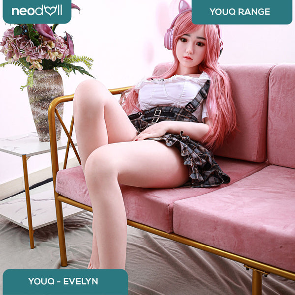 Youqdoll - Evelyn - Realistic Full Silicone Sex doll - 163cm - Natural