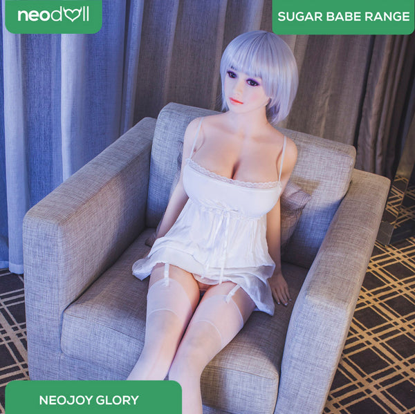 Neodoll Sugar Babe - Glory - Realistic Sex Doll - Gel Breast - Uterus - 163cm - White