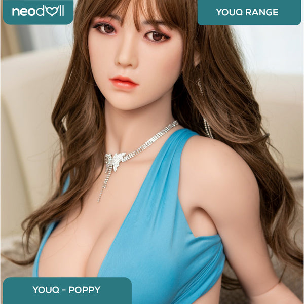 Youqdoll - Poppy - Realistic Full Silicone Sex doll - 163cm - Natural