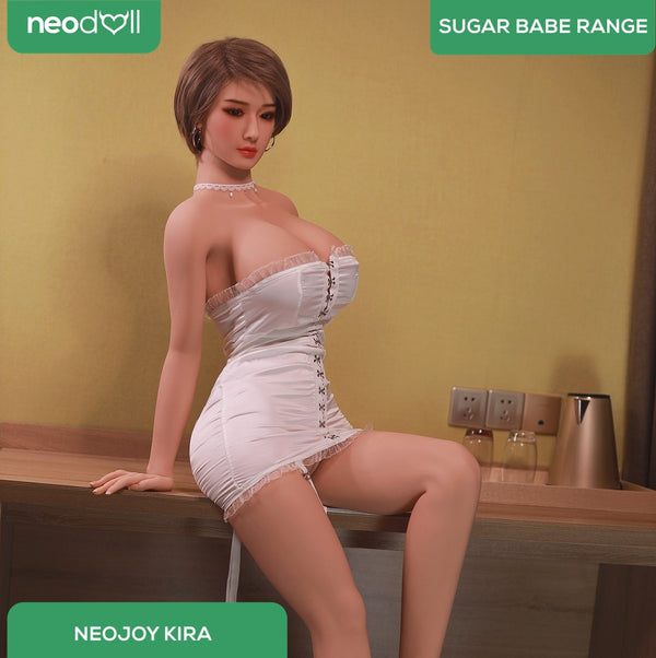 Neodoll Sugar Babe - Kira - Realistic Sex Doll - Gel Breast - Uterus - 170cm - Natural