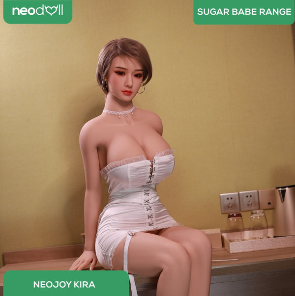 Neodoll Sugar Babe - Kira - Realistic Sex Doll - Gel Breast - Uterus - 170cm - Natural