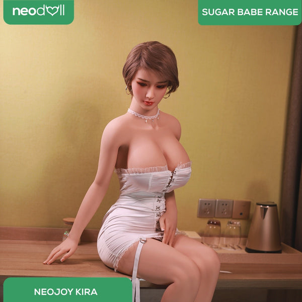 Neodoll Sugar Babe - Kira - Realistic Sex Doll - Gel Breast - Uterus - 170cm - Natural