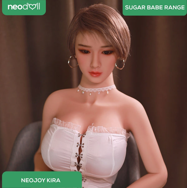 Neodoll Sugar Babe - Kira - Realistic Sex Doll - Gel Breast - Uterus - 170cm - Natural