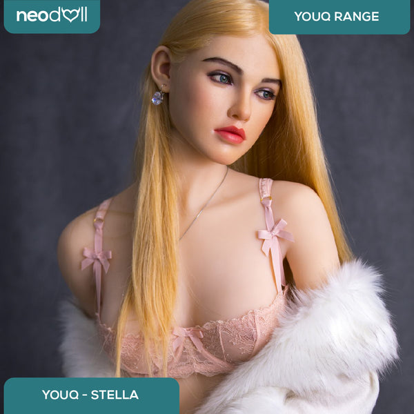 Youqdoll - Stella - Realistic Full Silicone Sex doll -160 cm - Natural