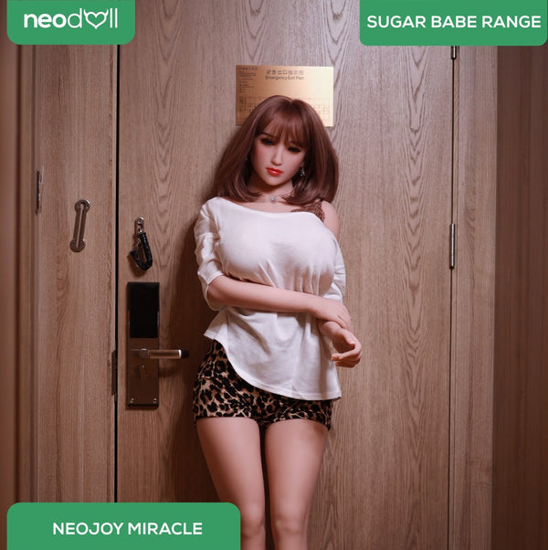 Neodoll Sugar Babe - Miracle - Realistic Sex Doll - Gel Breast - Uterus - 170cm - Natural