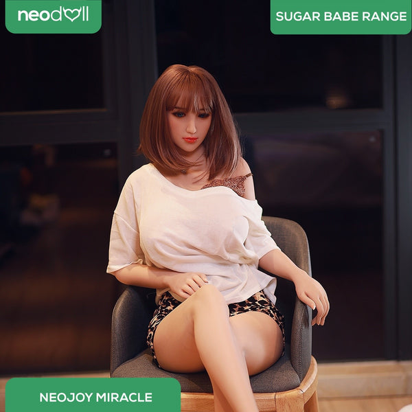 Neodoll Sugar Babe - Miracle - Realistic Sex Doll - Gel Breast - Uterus - 170cm - Natural