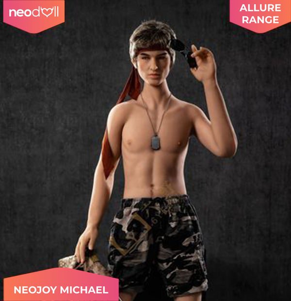 Neodoll Allure Michael - Realistic Male Sex Doll - 173cm - Tan -17cm Penis
