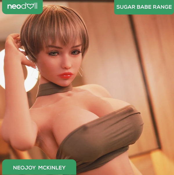 Neodoll Sugar Babe - Mckinley - Realistic Sex Doll - Gel Breast - Uterus - 170cm - Natural