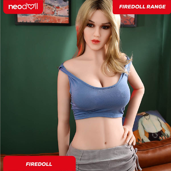 Fire Doll - Vanilla - Realistic Sex Doll - 161cm - Natural - Gel Breast
