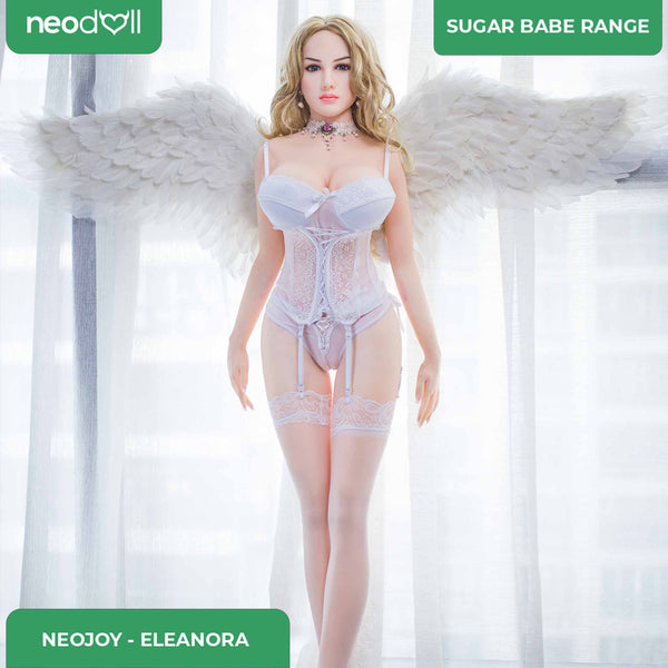 Neodoll Sugar Babe - Eleanora - Realistic Sex Doll - Gel Breast - Uterus - 163cm - White