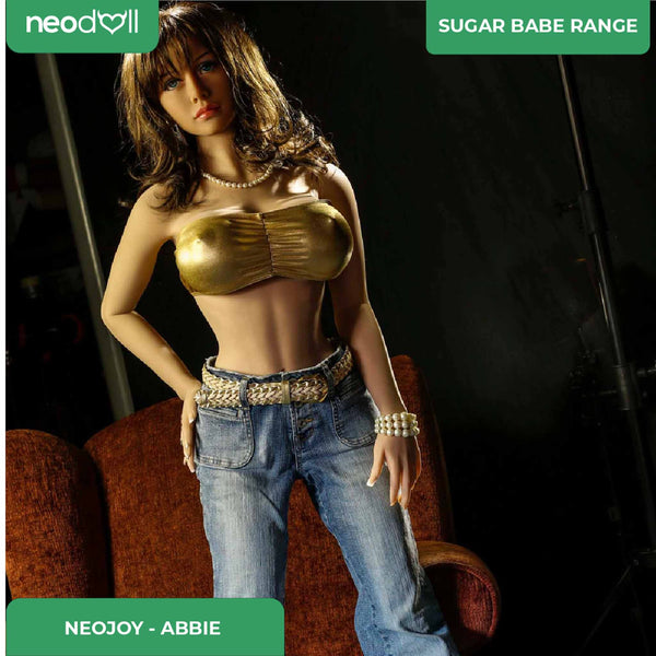 Neodoll Sugar Babe - Abbie - Realistic Sex Doll -Gel Breast - Uterus - 165cm - Wheat