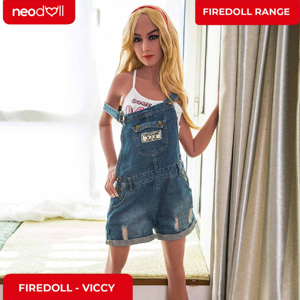 Fire Doll - Viccy - Realistic Sex Doll - 168cm - Light Tan - Gel Breast