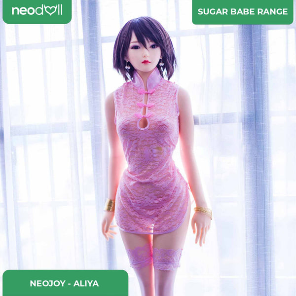 Neodoll Sugar Babe - Aliya - Realistic Sex Doll - Gel Breast - Uterus - 158cm - Natural