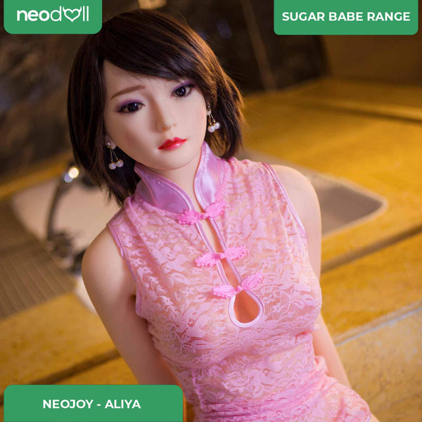 Neodoll Sugar Babe - Aliya - Realistic Sex Doll - Gel Breast - Uterus - 158cm - Natural