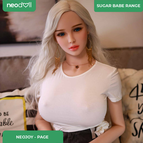 Neodoll Sugar Babe - Page - Realistic Sex Doll - Gel Breast - Uterus - 170cm - Natural