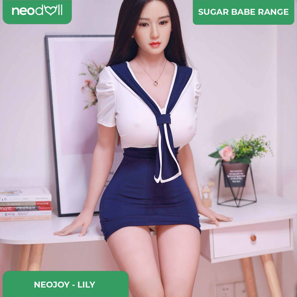 Neodoll Sugar Babe - Lily - Silicone TPE Hybrid Sex Doll - 164cm - Silicone Colour