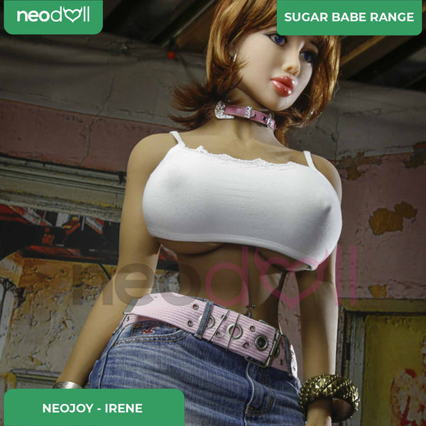 Neodoll Sugar Babe - Irene - Realistic Sex Doll - Gel Breast - Uterus - 153cm - Tan
