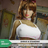 Neodoll Sugar Babe - Irene - Realistic Sex Doll - Gel Breast - Uterus - 153cm - Tan