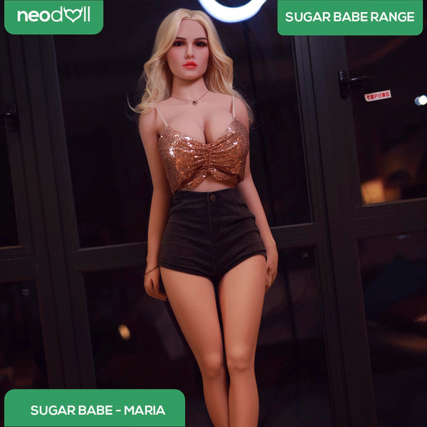 Neodoll Sugar Babe - Maria - Realistic Sex Doll - Gel Breast - Uterus - 170cm - Natural