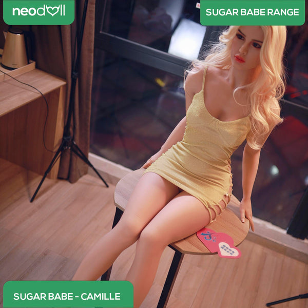 Neodoll Sugar Babe - Camille - Realistic Sex Doll - Gel Breast - Uterus - 165cm - Natural