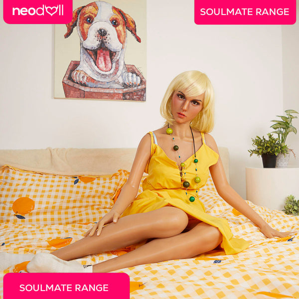 Soulmate - Caitlin - Full Silicone Sex Doll - Gel Breast - 160cm - Tan