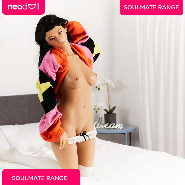 Soulmate - Jayden - Full Silicone Sex Doll - Gel Breast - 160cm - Tan - Implanted hair