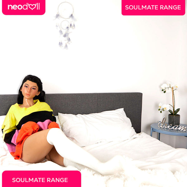 Soulmate - Jayden - Full Silicone Sex Doll - Gel Breast - 160cm - Tan - Implanted hair