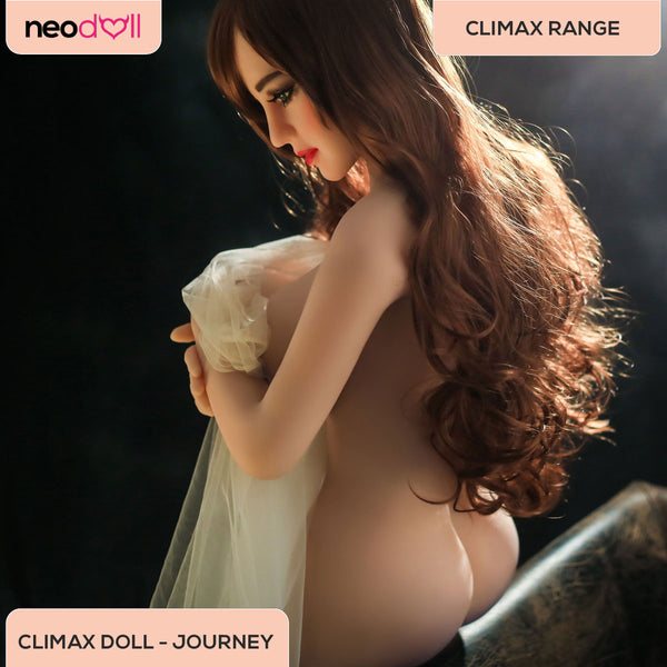Climax Doll - Journey - Realistic Sex Doll - Gel Breast - 158cm - White