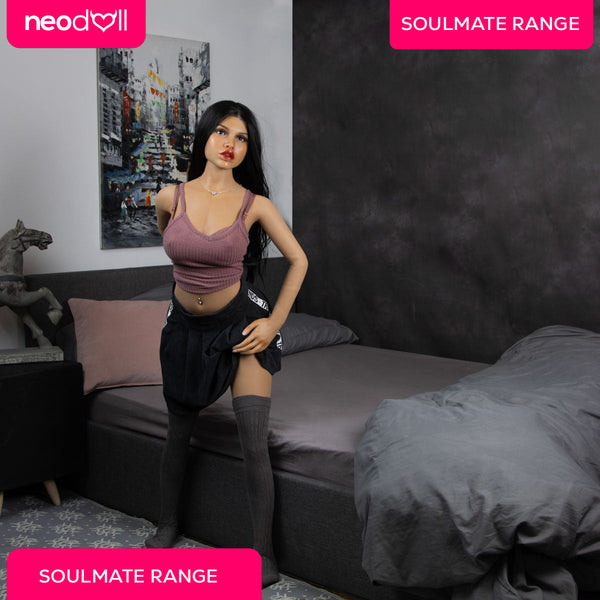 Soulmate - Dalia - Full Silicone Sex Doll - Gel Breast - 150cm - Tan - Implanted hair