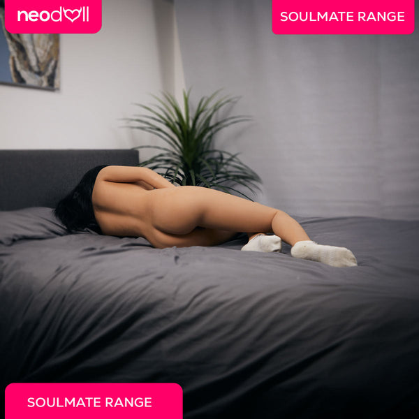 Soulmate - Janessa - Full Silicone Sex Doll - Gel Breast - 150cm - Tan - Implanted hair