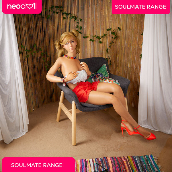 Soulmate - Micah - Full Silicone Sex Doll - Gel Breast - 165cm - Tan - Implanted hair