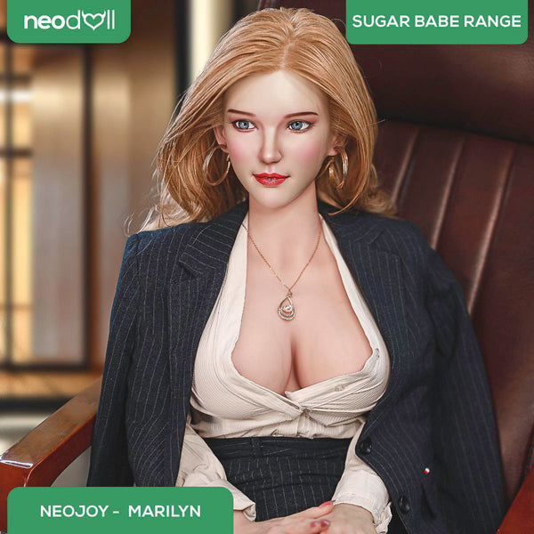 Neodoll Sugar Babe - Marilyn - Silicone TPE Hybrid Sex Doll - 163cm - Silicone Color