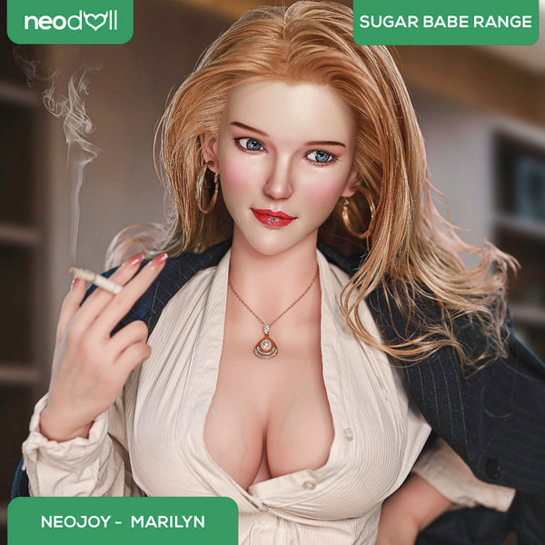 Neodoll Sugar Babe - Marilyn - Silicone TPE Hybrid Sex Doll - 163cm - Silicone Color