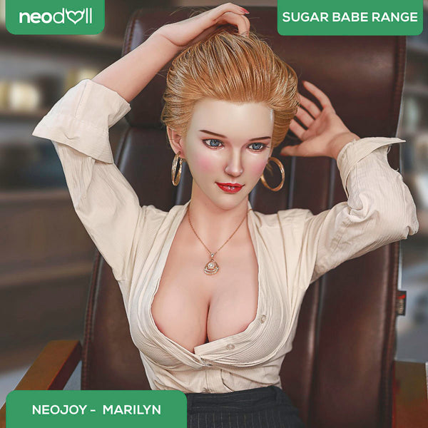 Neodoll Sugar Babe - Marilyn - Silicone TPE Hybrid Sex Doll - 163cm - Silicone Color