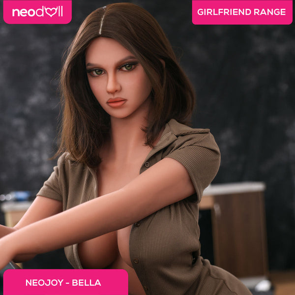 Neodoll Girlfriend Bella- Realistic Sex Doll - Gel Breast - 158cm - Tan