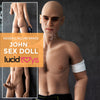 Neodoll Allure - John - Realistic Male Sex Doll - 173cm - Tan - 17cm penis